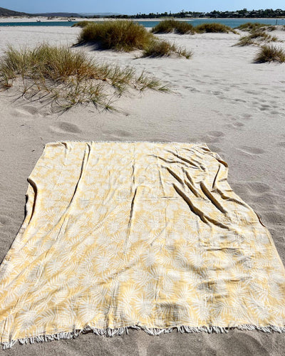 Turkish Beach Blanket - Palm